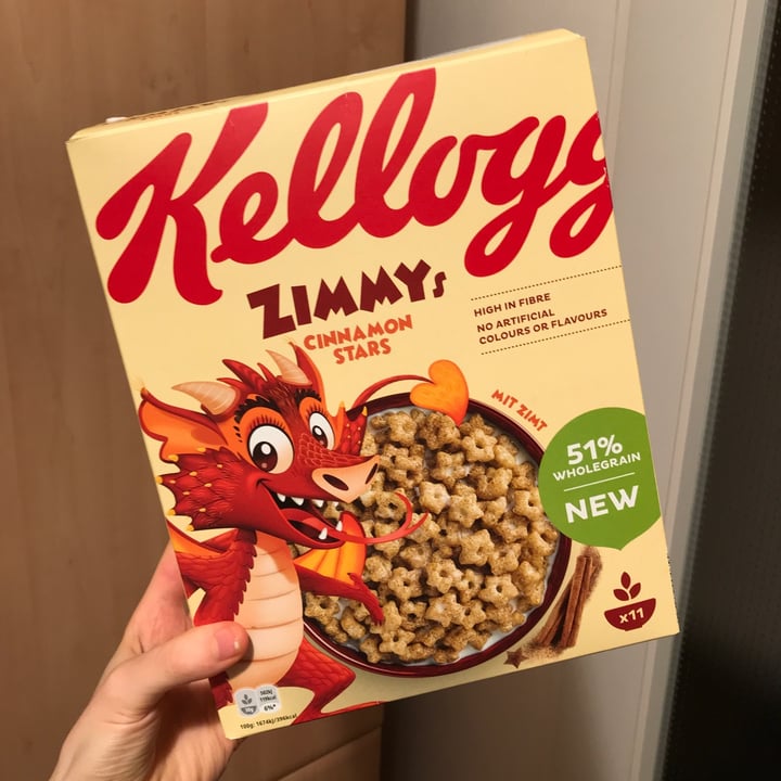 Kellogg Zimmys Cinnamon Stars Review abillion