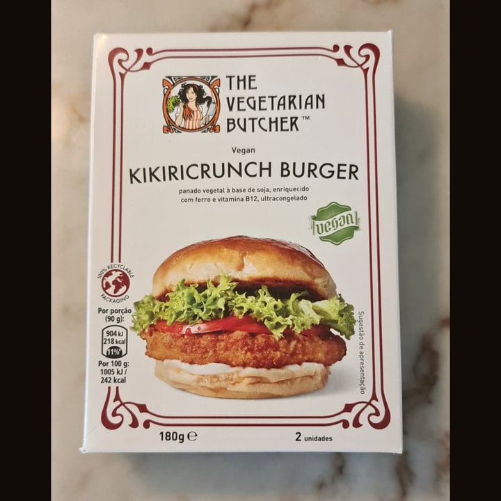 The Vegetarian Butcher Kikiricrunch Burger Reviews abillion