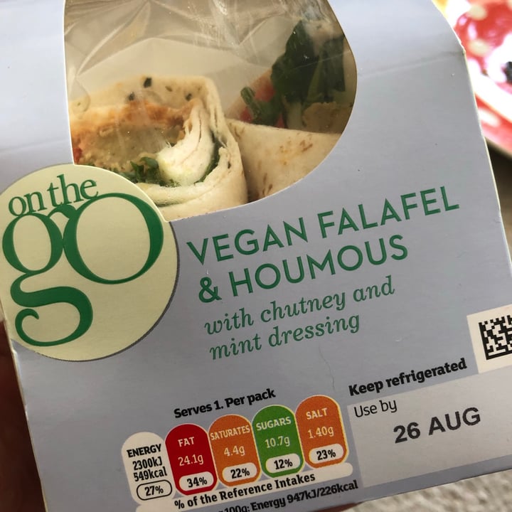 Sainsbury's Houmous and Falafel Wrap Review abillion