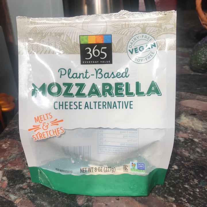 365 Whole Foods Market PlantBased Mozzarella Cheese Alternative