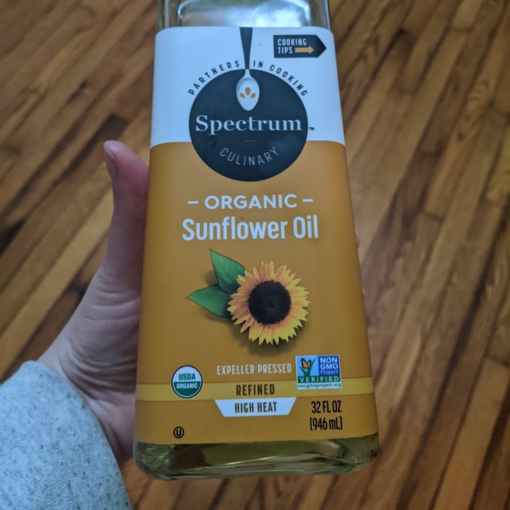 Spectrum Culinary Organic Sunflower Oil Review abillion