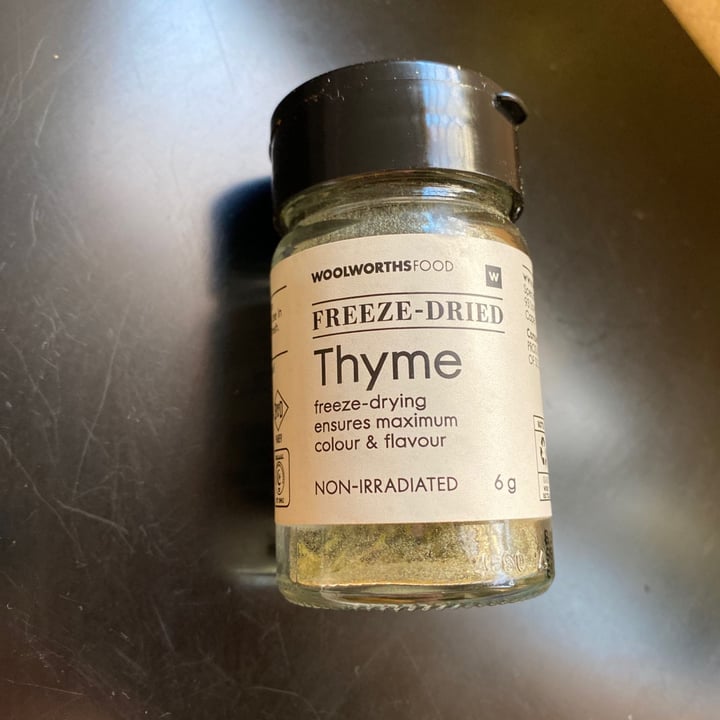 Woolworths Food Freeze Dried Thyme Reviews abillion