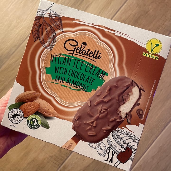 Gelatelli Vegan Ice Cream with Chocolate and Almonds Review abillion