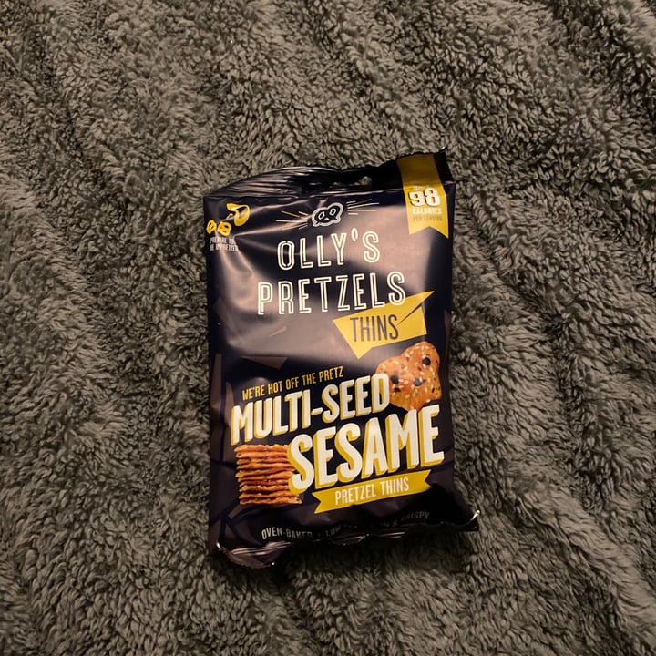 Olly's Pretzels MultiSeed Sesame Pretzel Thins Review abillion