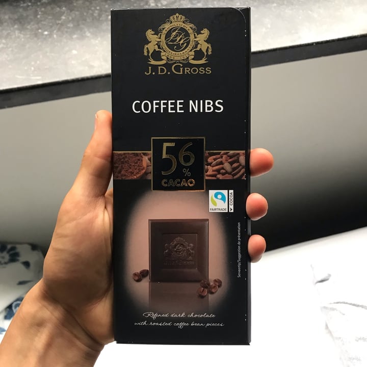 J. D. Gross Chocolate 56 Coffee Nibs Review abillion