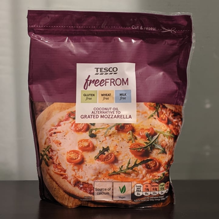 Tesco Coconut Oil Alternative To Grated Mozzarella Review abillion