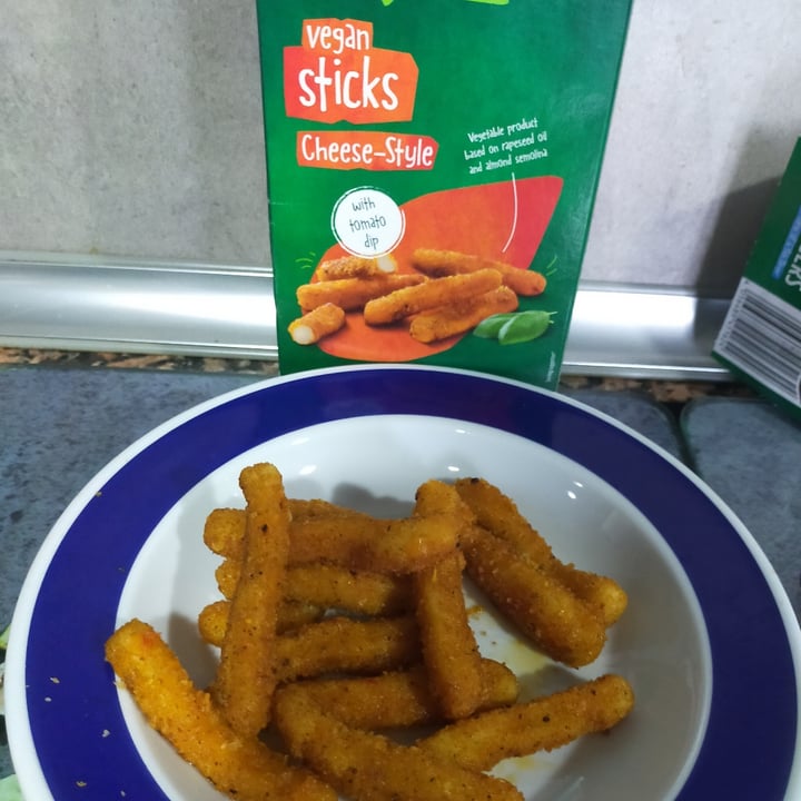 Vemondo Vegan sticks cheese style Review abillion