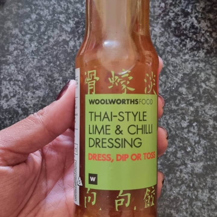 Woolworths Food Thai style lime and chilli dressing Review abillion