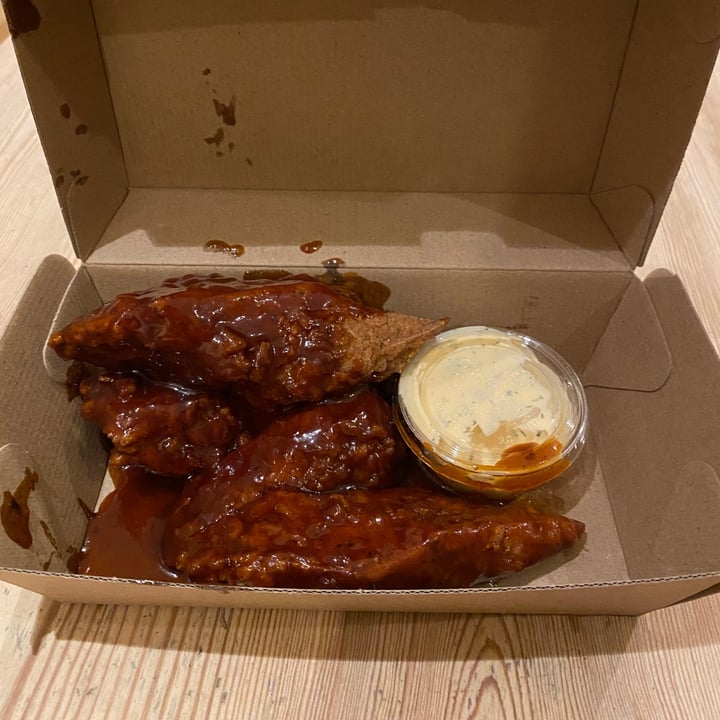 Temple of Seitan Kings Cross, United Kingdom Temple Wings BBQ Review