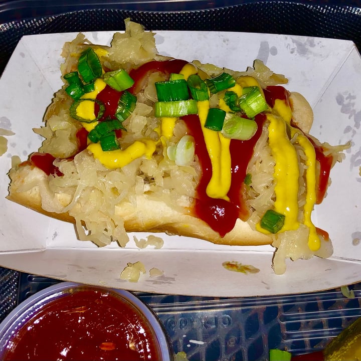 Curia On The Drag Gainesville, United States Vegan Hot Dog and Tater