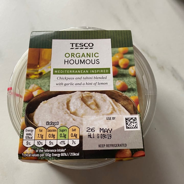 Tesco Organic Houmous Review abillion