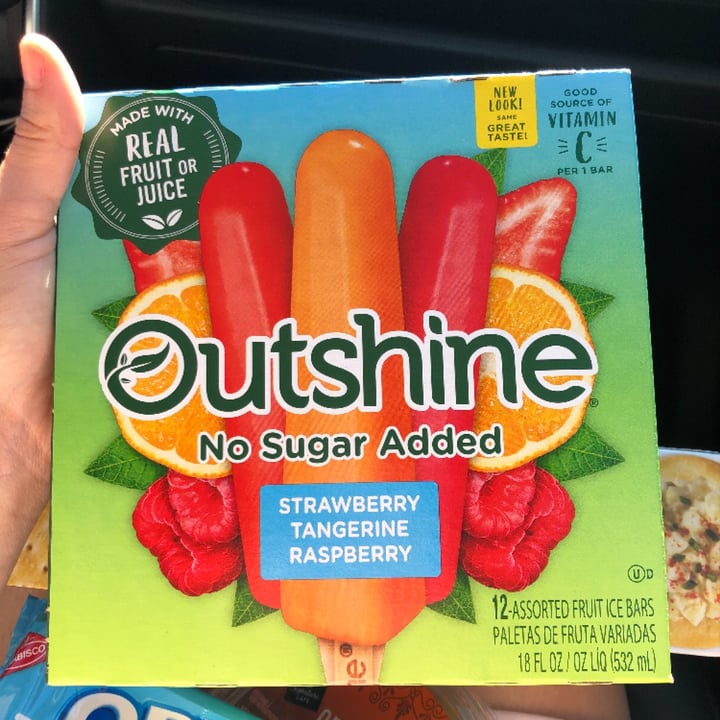 Outshine Fruit Bars Strawberry Tangerine Raspberry Review abillion