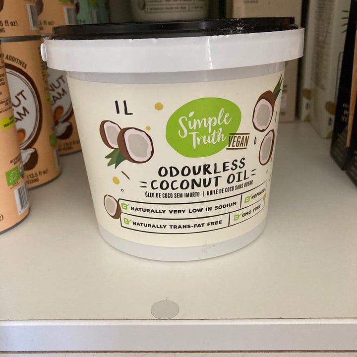 Simple Truth Odourless Coconut Oil Review abillion