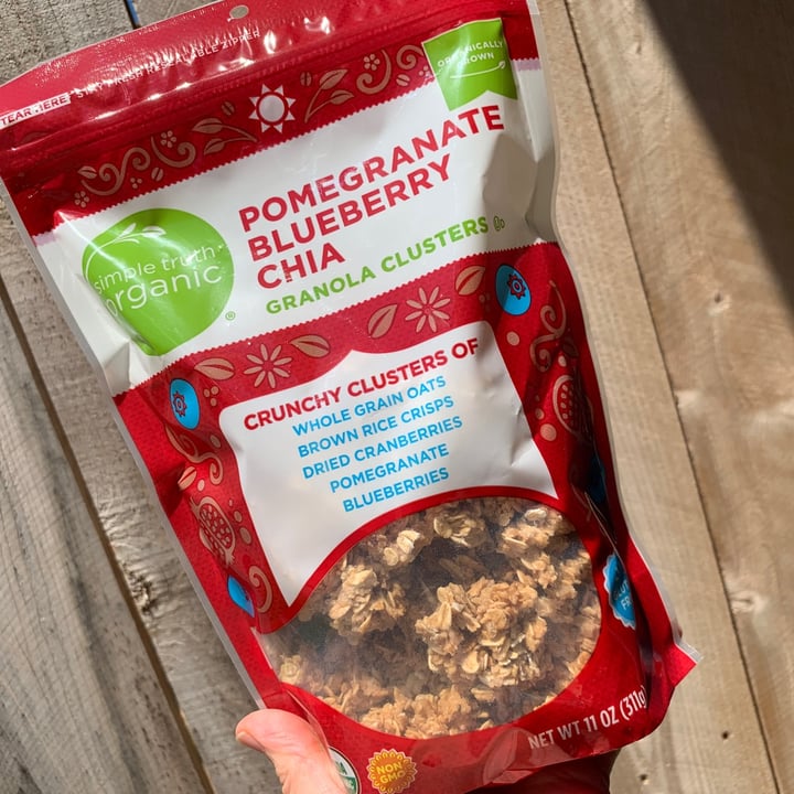 Simple Truth Pomegranate Blueberry Chia Granola Clusters Review abillion