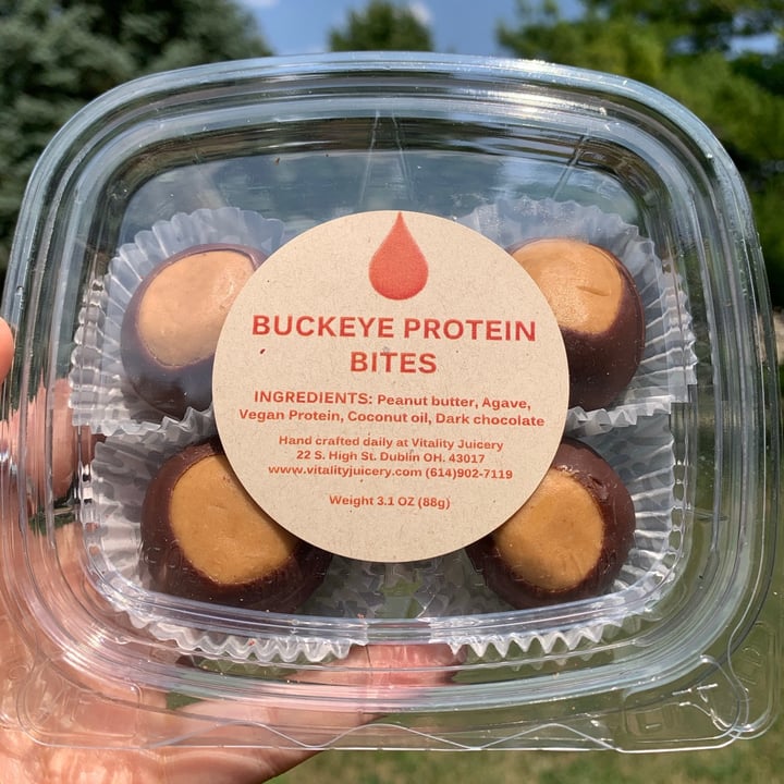 Vitality Smoothie and Juice Buckeye Protein Bites Reviews abillion