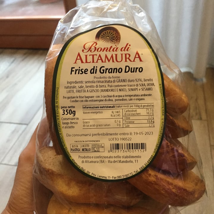 Bontà di altamura Frise di grano duro Reviews abillion