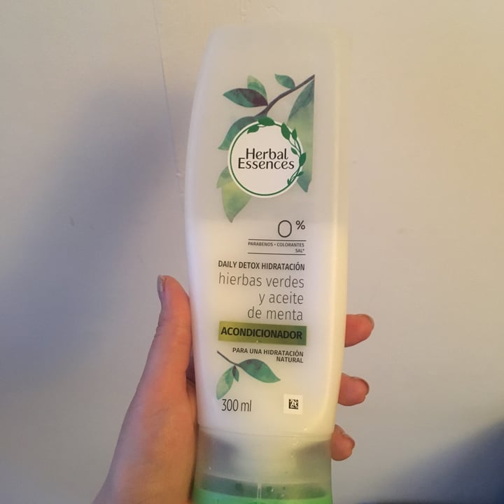 Herbal Essences Acondicionador hierbas verdes y aceite de menta Review