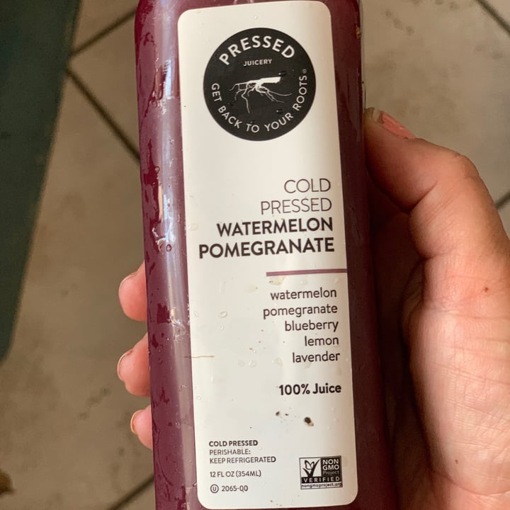Pressed Juicery Watermelon Pomegranate Review abillion