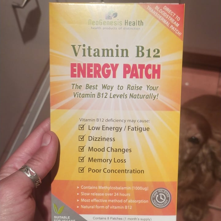 NeoGenesis Health Vitamin B12 patches Review abillion