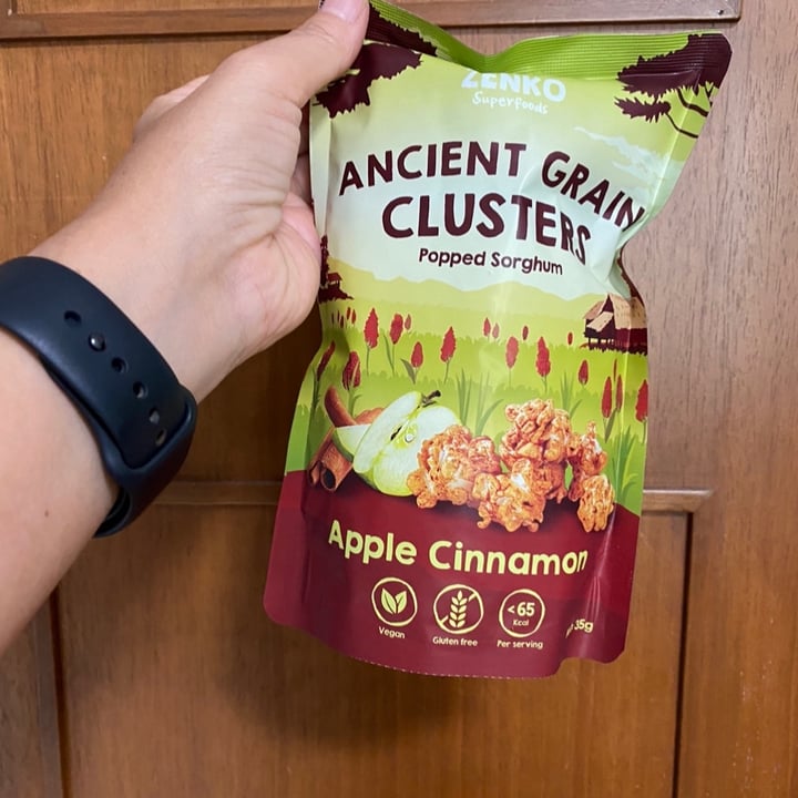 ZENKO superfoods Ancient Grain Clusters Apple Cinnamon Review abillion