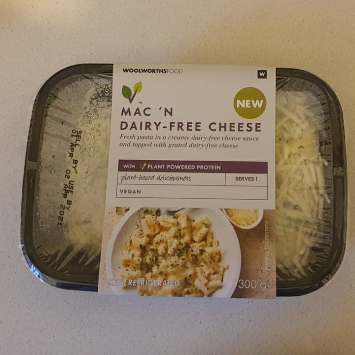 Woolworths Mac n DairyFree Cheese Review abillion