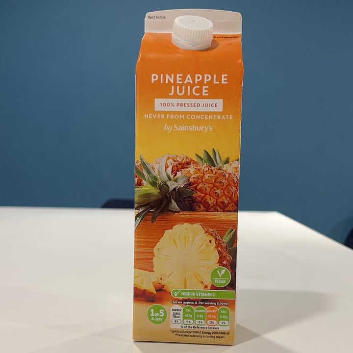 Sainsbury's Pineapple juice Review abillion