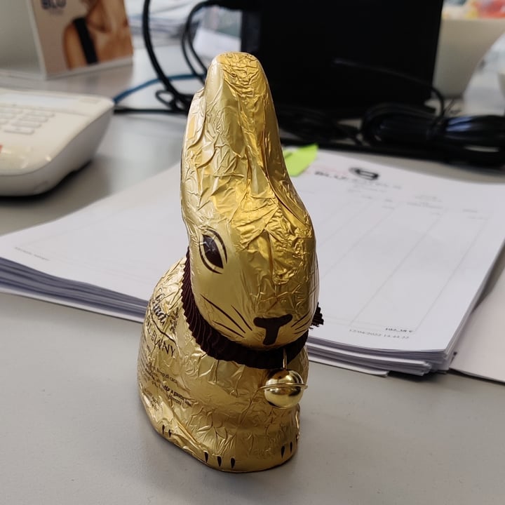 Lindt Gold Bunny Dark Chocolate Review abillion