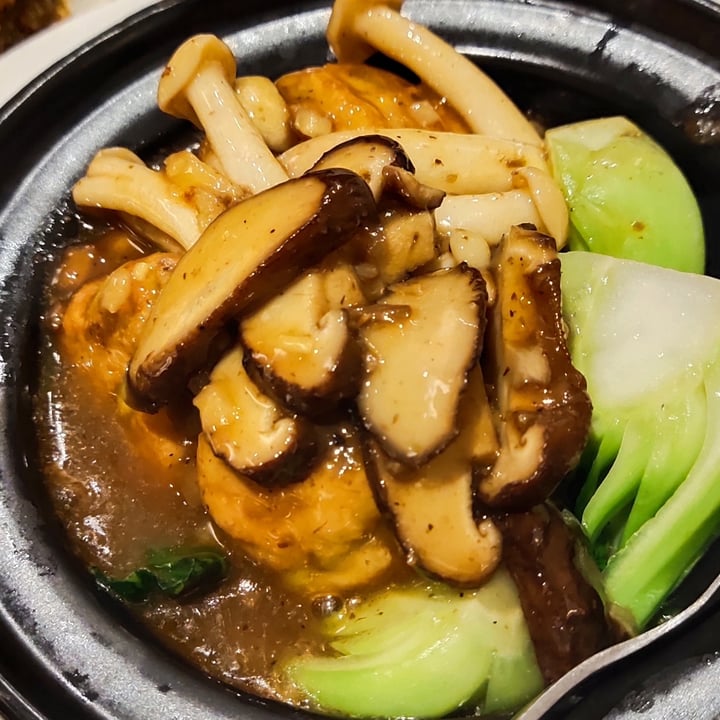 review photo of LingZhi Vegetarian - Velocity@Novena Mushrooms with tofu and greens shared by @varun on 27 Sep 2020 - review