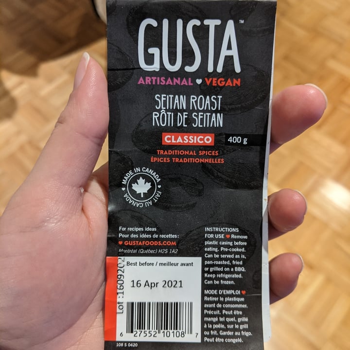 Gusta Seitan Roast Classico Review abillion