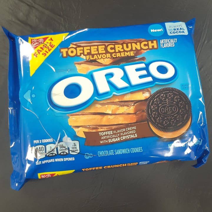 Nabisco Toffee Crunch Oreos Reviews abillion