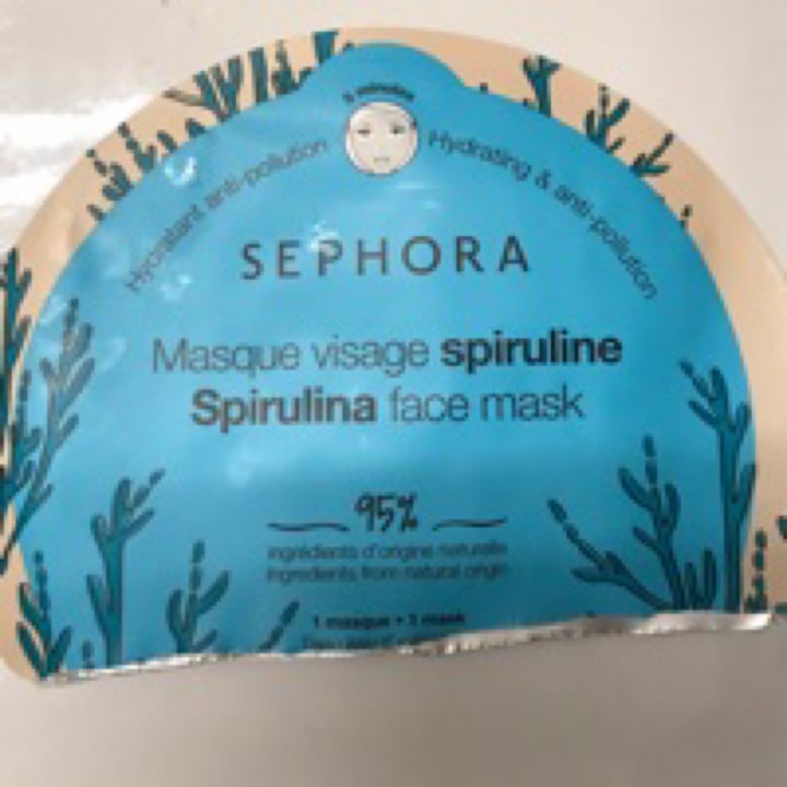 Sephora Spirulina face mask Review abillion