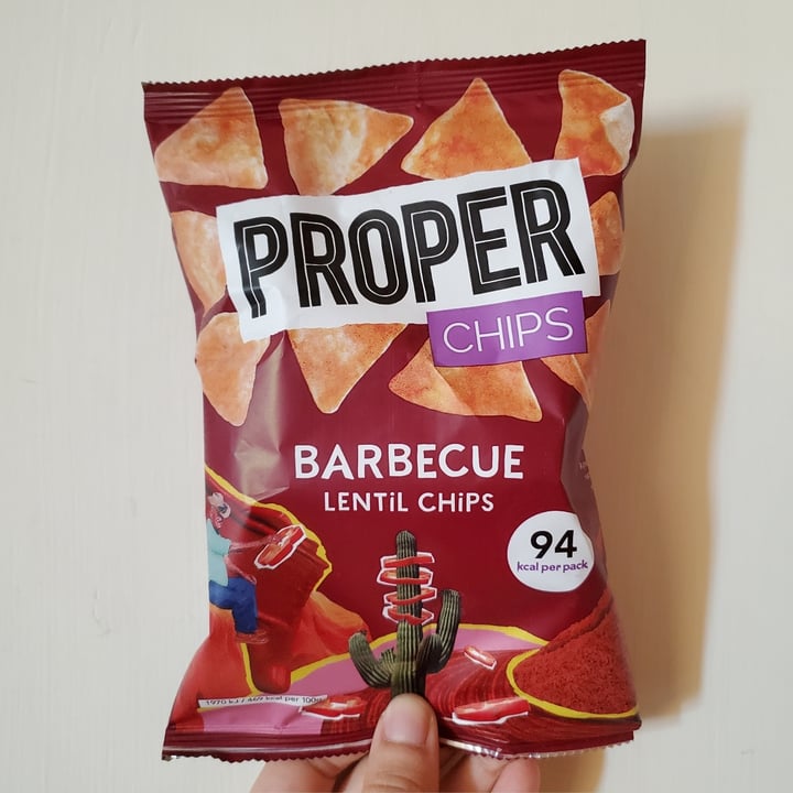Proper Chips Barbecue Lentil Chips Review abillion