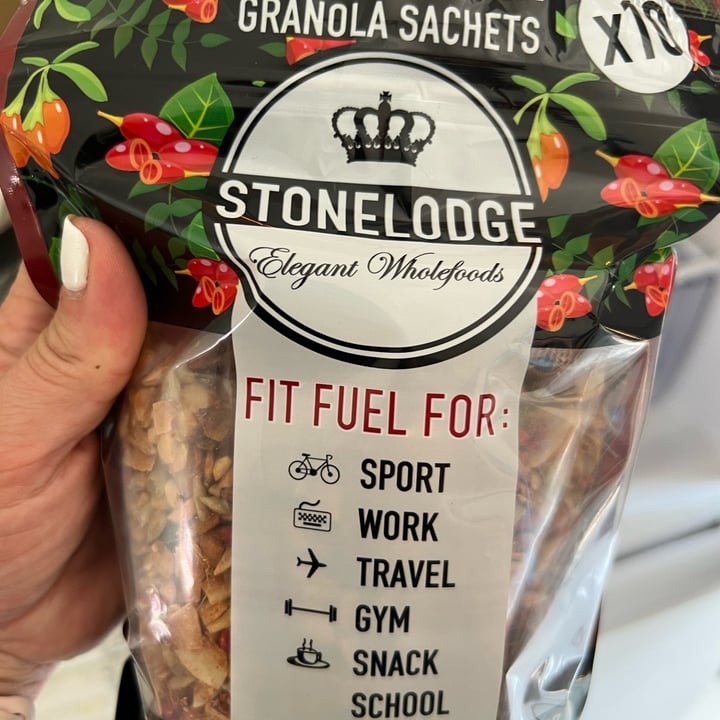 Stonelodge goji ginger granola sachets Review abillion