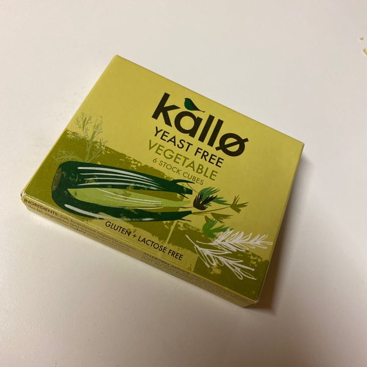 Kallo Yeast free vegetable stock cubes Review abillion