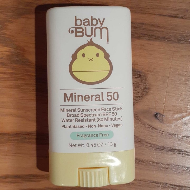 Baby Bum Mineral Sunscreen Face Stick Mineral 50 Review abillion