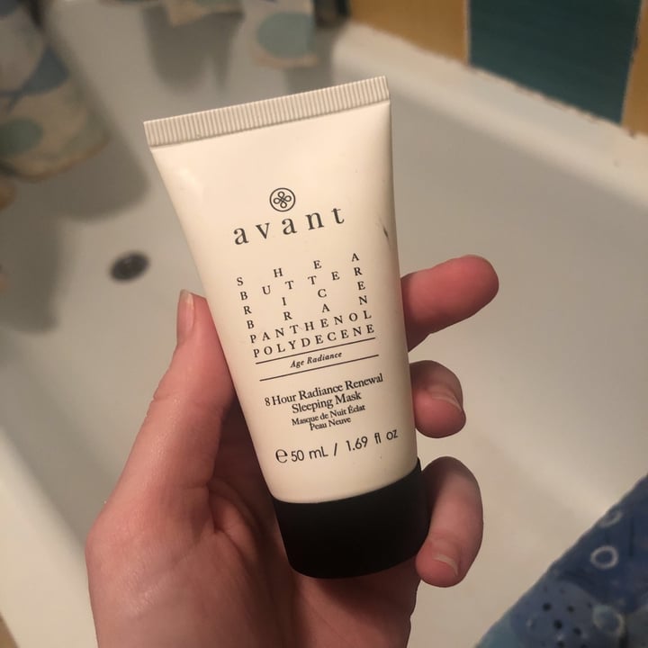 Avant Skincare 8 Hour Radiance Renewal Sleeping Mask Review abillion