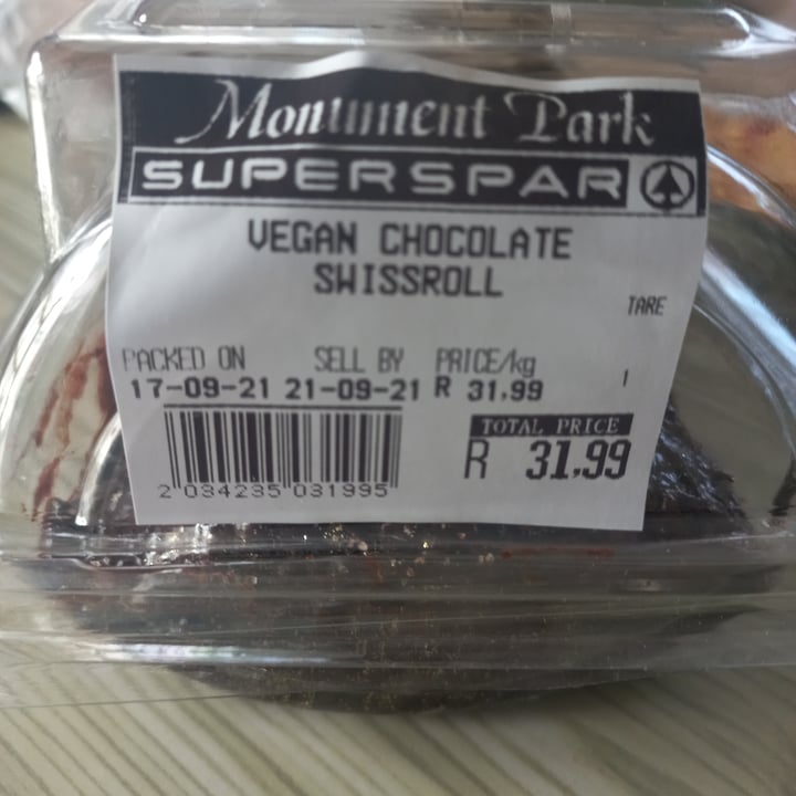 review photo of Superspar Monument Park Chocolate Swiss Roll shared by @yaeeshkhan on 16 Oct 2021 - review