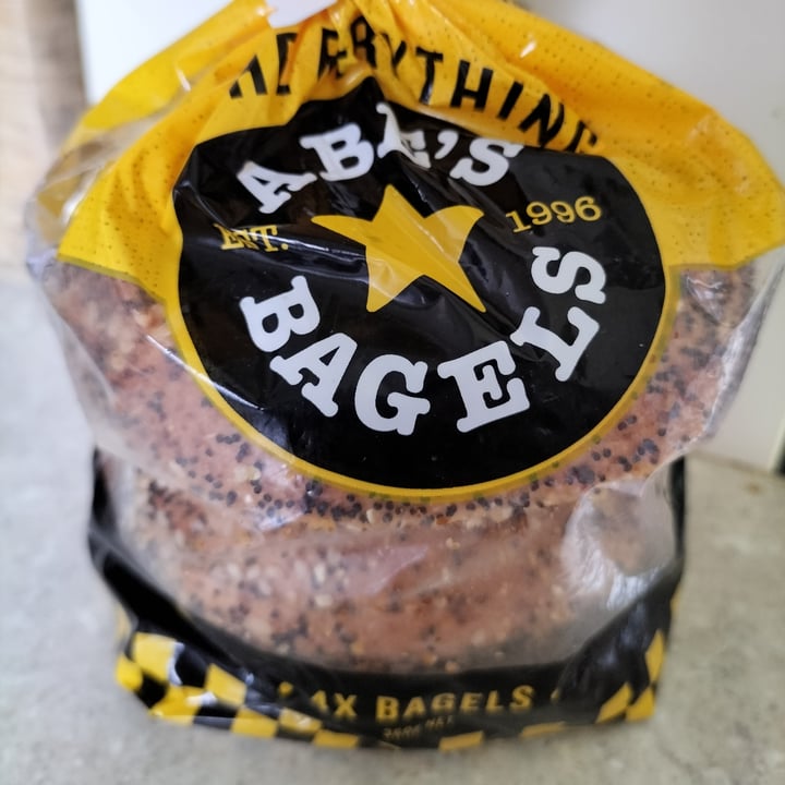Abe’s Bagels Everything Bagel Review abillion