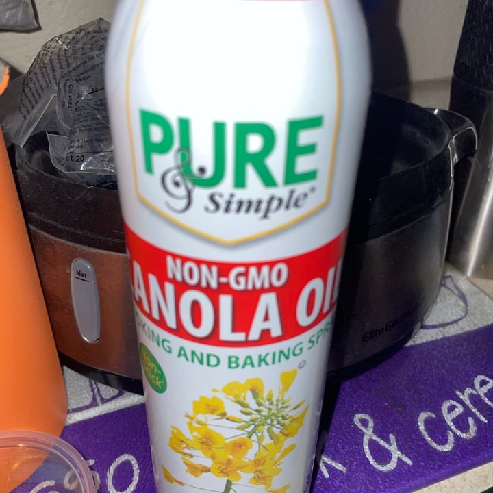 Pure and simple Canola Oil Spray Review abillion
