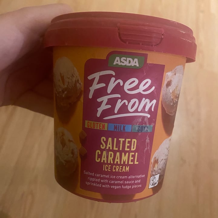 ASDA Free From Salted Caramel Ice Cream Review abillion