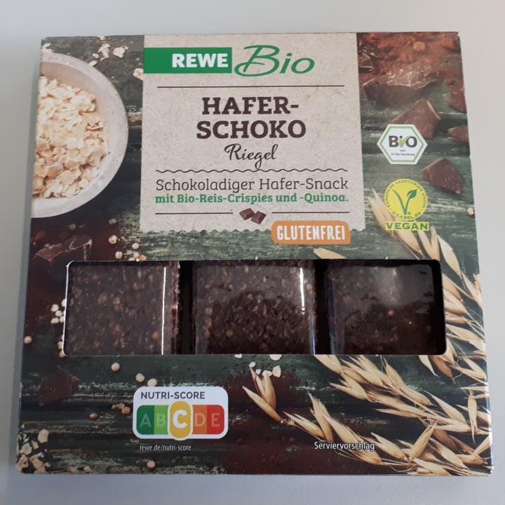 Rewe Bio Hafer schoko Riegel Reviews | abillion