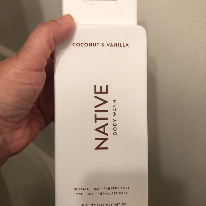 Native Coconut Vanilla Body Wash Review abillion