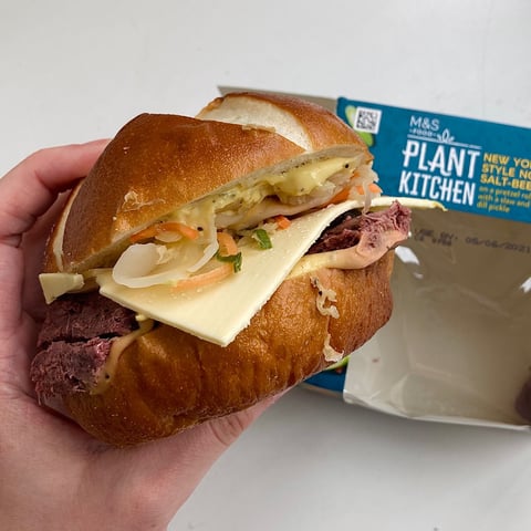 Plant Kitchen (M&S), New York Style No Salt-Beef, ready to eat, fresh & chilled, food, review