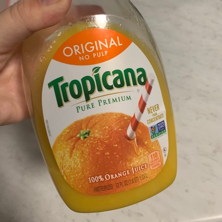 Tropicana Original No Pulp Orange Juice Review abillion