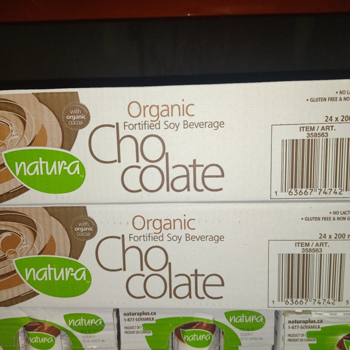 Natura Organic Fortified Soy Beverage Chocolate Review abillion