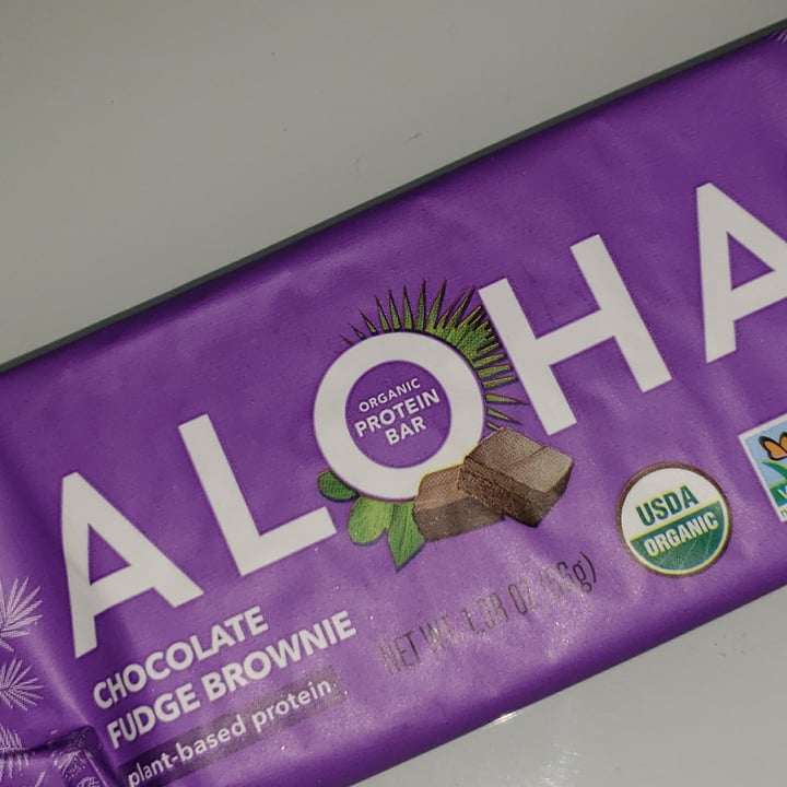 Aloha chocolate fudge brownie protein bar Review abillion
