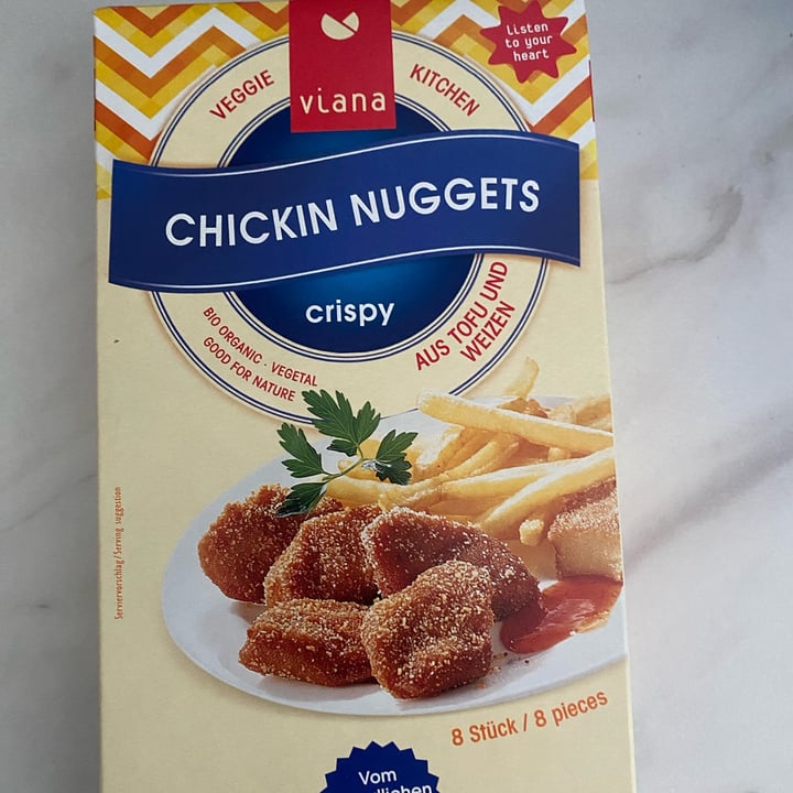 photo of Viana Chickin Nuggets shared by @joyveg on  07 Dec 2021 - review