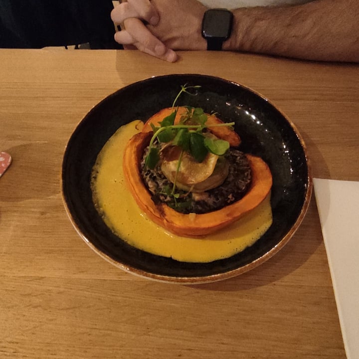 Waku Waku Binnenstad, Utrecht, Netherlands pumpkin risotto main dish