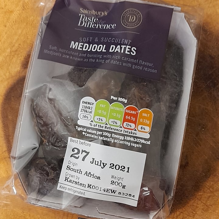 Sainsbury’s Taste The Difference Medjool dates Review abillion