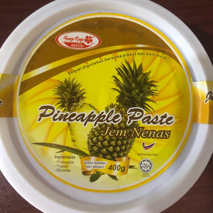 Bunga raya Pineapple paste Review abillion
